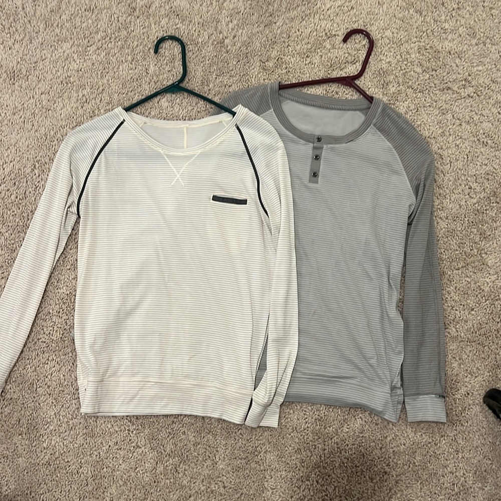 Lululemon long sleeve bundle. Size 4